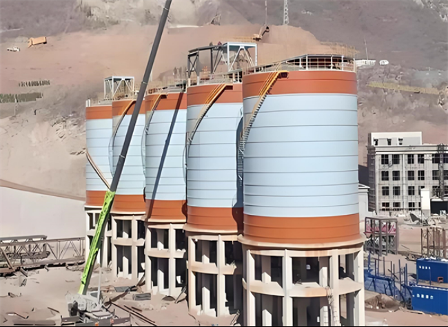 泉山高架钢板仓