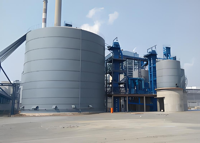 泉山1万吨钢板仓